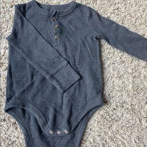 Long sleeve grey onesie